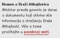 Homen: Uskoro nalog za iskopavanje grobnice u Zaječaru 