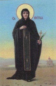 DANAS JE SVETA PETKA