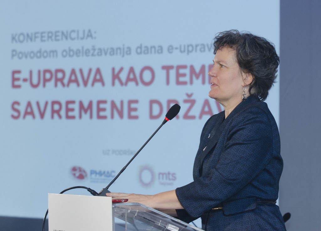 Kori Udovički, potpredsednica Vlade i ministarka državne uprave i lokaln...