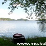Borsko jezero okupano suncem