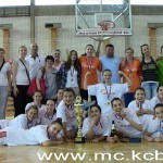 KOŠARKA : AKTAVIS AKADEMIJA IZ LESKOVCA –ŠAMPION SRBIJE ZA PIONIRKE DO 15 GODINA