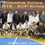 RTB – KOP Krivelj  pobednik memorijalnog turnira „Igrajmo za 16“ u Boru