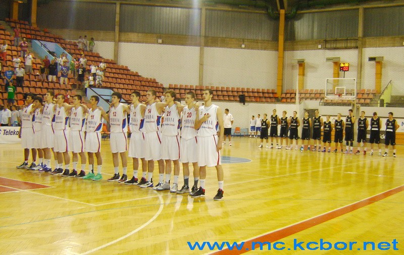 Košarka : Srbija - Nemačka 57:56 Košarka : Srbija - Nemačka 57:56