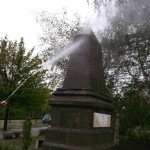 Očišćen spomenik palim ratnicima u Boru