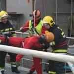 Vežba spašavanja povređenog u Messer-u