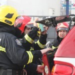 Vežba spašavanja povređenog u Messer-u