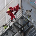Vežba spašavanja povređenog u Messer-u