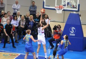 Ženska reprezentacija u Nišu: Srbija - Ukrajina 82:88