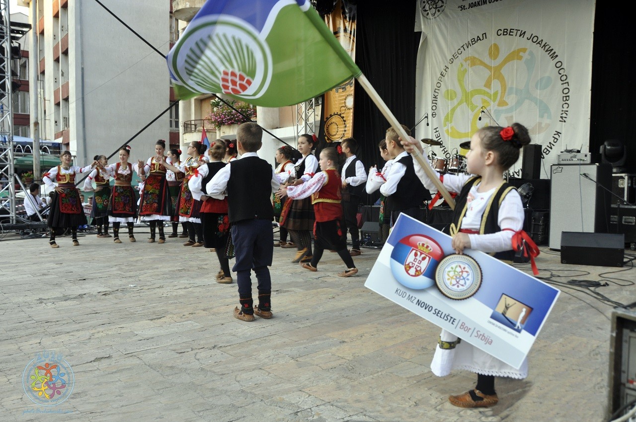 KUD MZ „Novo Selište“ na festivalu folklora „Sveti Joakim Osogovski“ u Makedoniji.