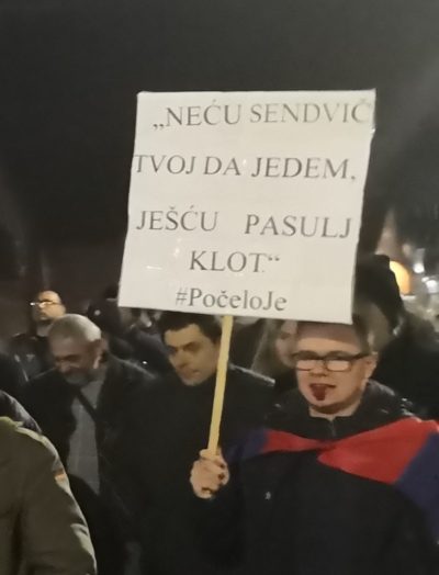 Gradjanska protestna šetnja