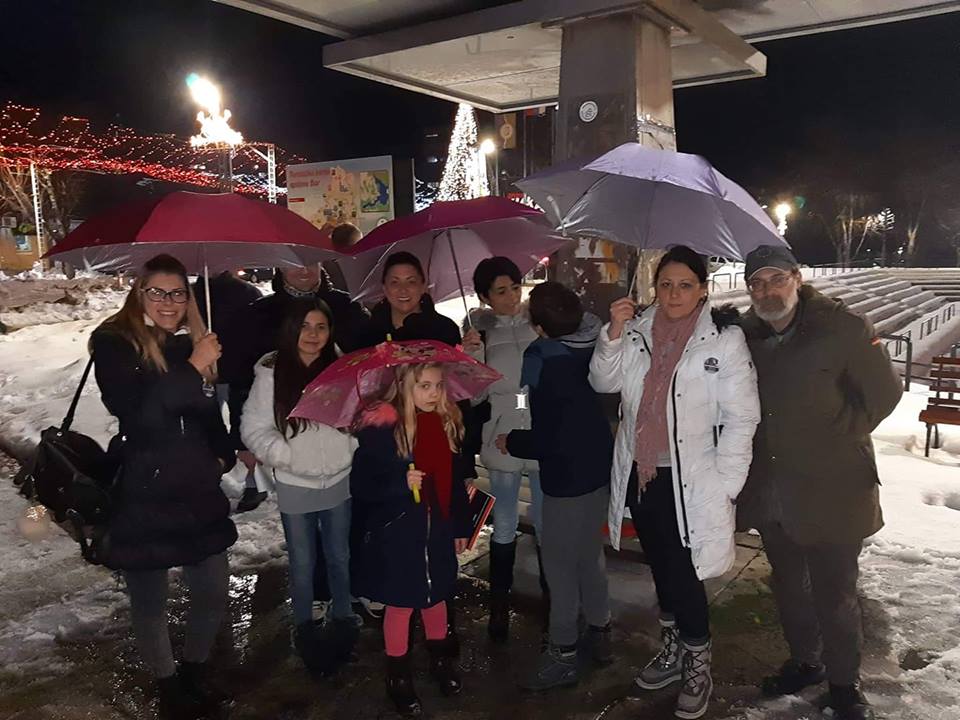 3. marš zavejanim ulicama grada