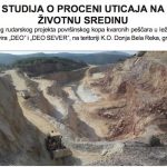 Javna rasprava o Studiji o proceni uticaja na životnu sredinu Donja Bela Reka