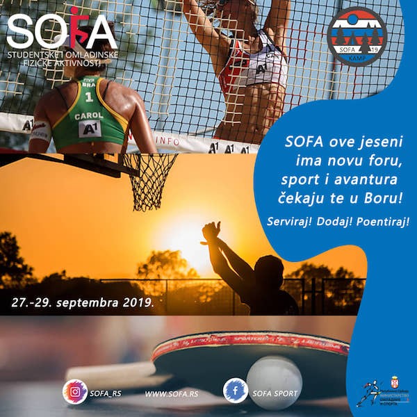 SOFA kamp na Borskom jezeru