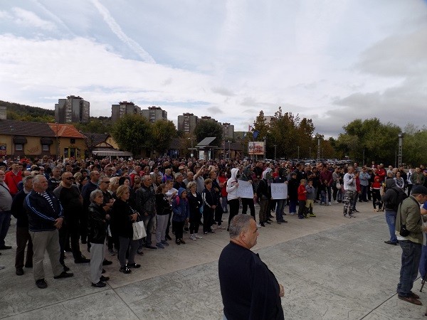 Bor na dan oslobodjenja: jedni slavili drugi protestvovali