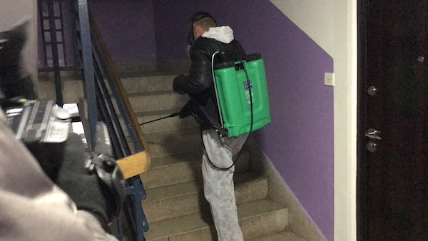 Štab za vanredne situacije naredio: Obavezna dezinfekcija zgrada