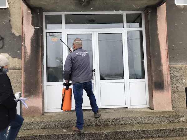 Štab za vanredne situacije naredio: Obavezna dezinfekcija zgrada
