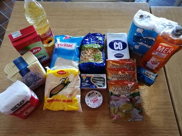 U akciji "Briga o starima"- Pakete na kućnu adresu donose volonteri