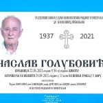 IN MEMORIAM: TIHI ODLAZAK ČASLAVA GOLUBOVIĆA